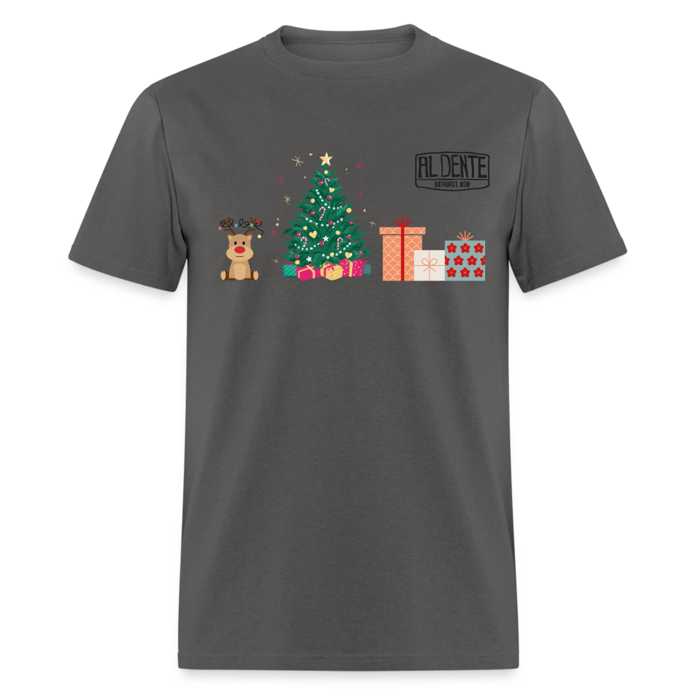 Al Dente Christmas Shirt - charcoal