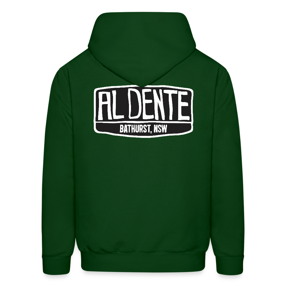 Al Dente's Hoodie - forest green