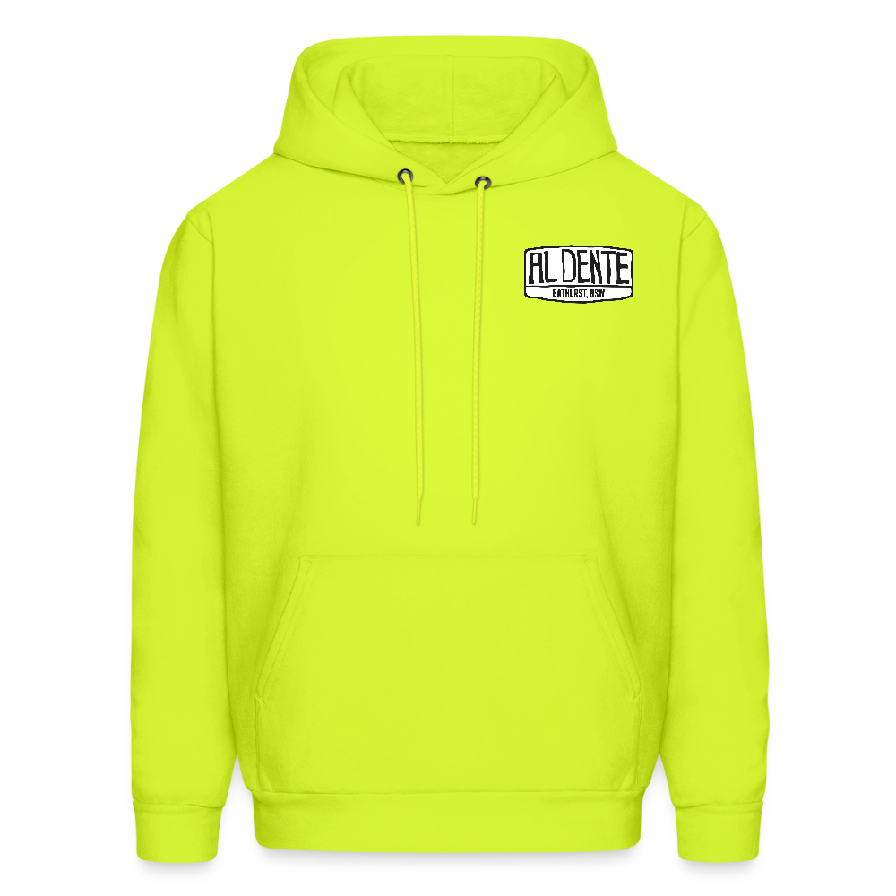 Al Dente's Hoodie - safety green