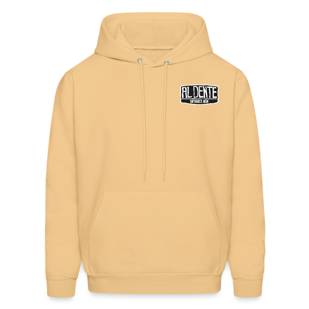 Al Dente's Hoodie - light gold 