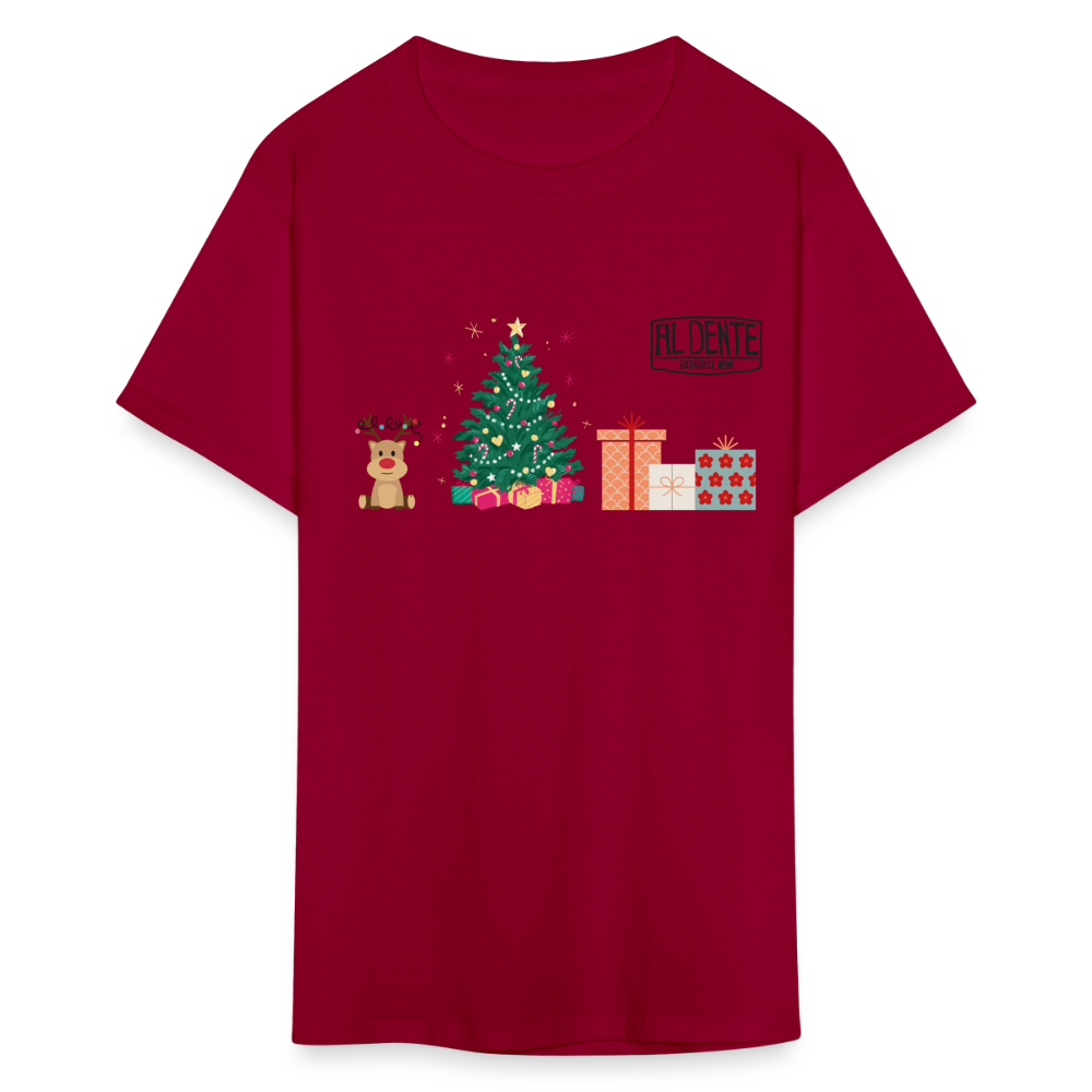 Al Dente Christmas Shirt - dark red