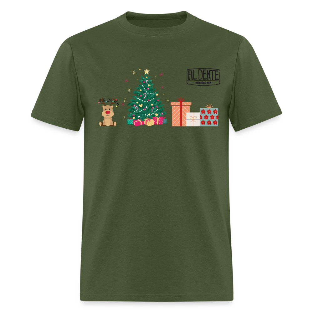 Al Dente Christmas Shirt - military green