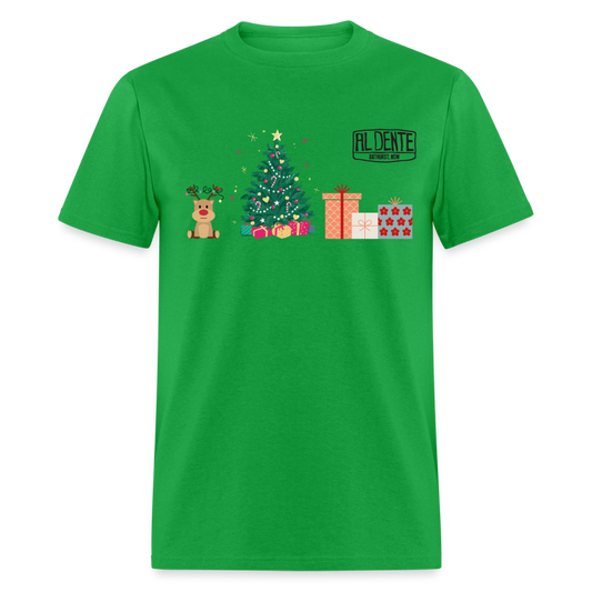 Al Dente Christmas Shirt - bright green