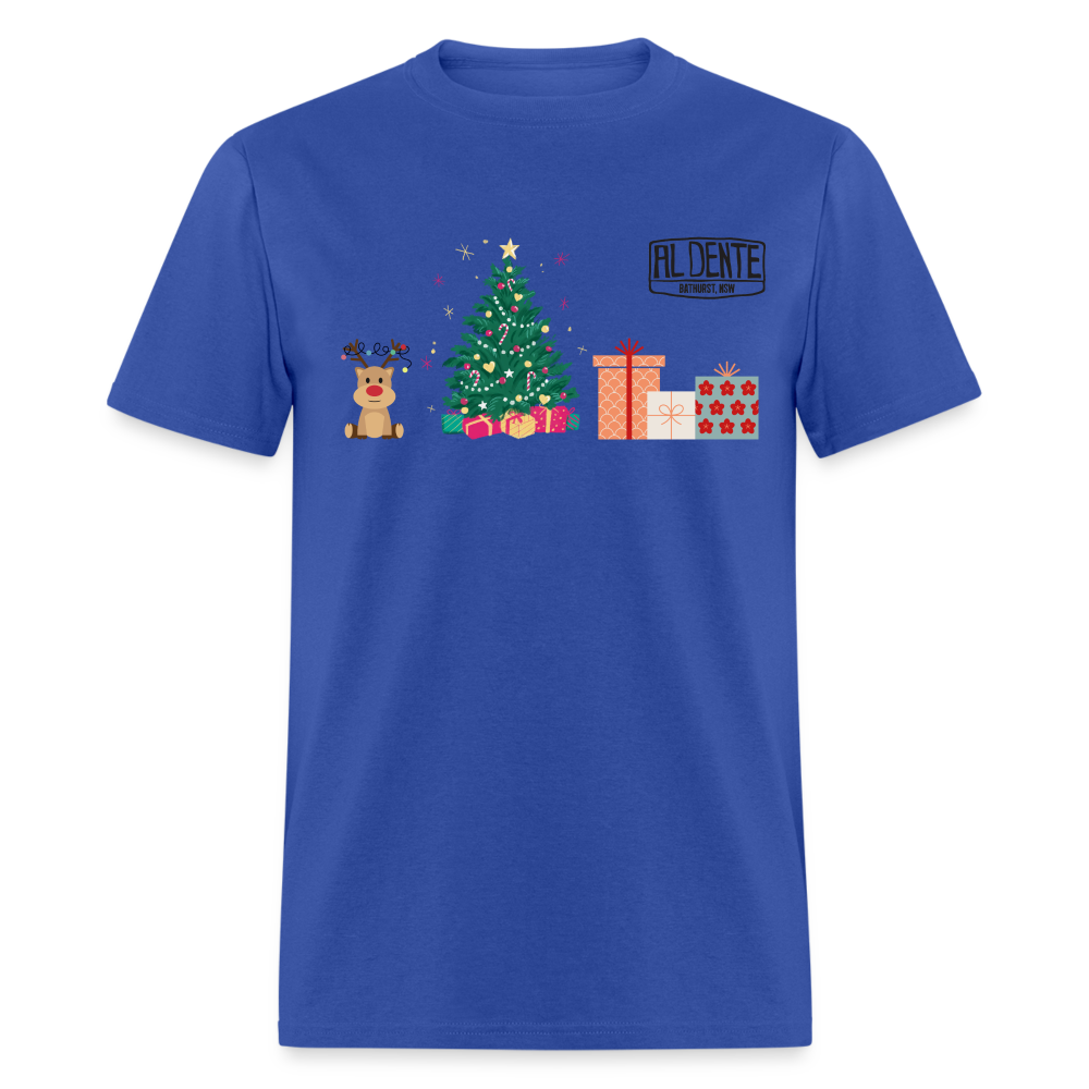 Al Dente Christmas Shirt - royal blue