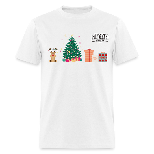 Al Dente Christmas Shirt - white