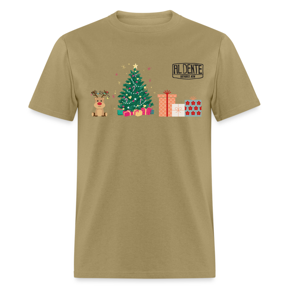 Al Dente Christmas Shirt - khaki