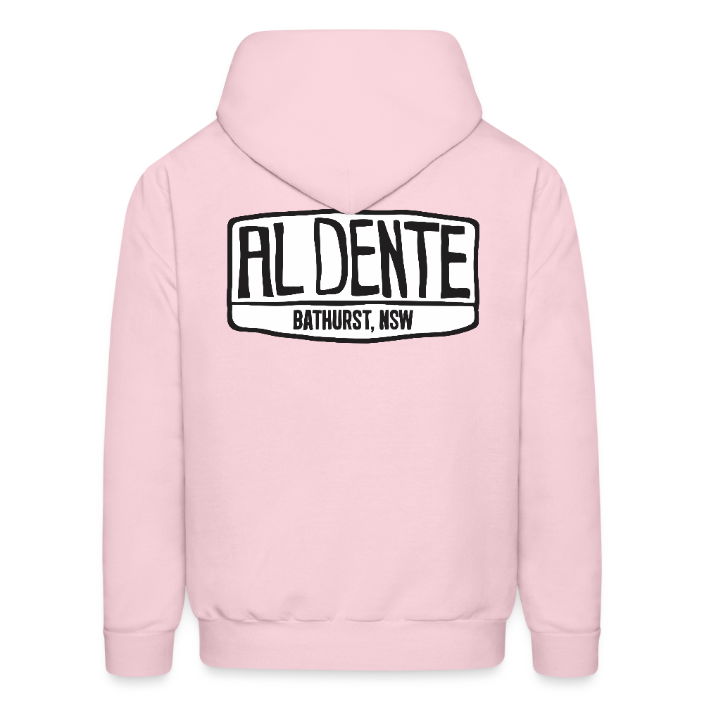Al Dente's Hoodie - pale pink