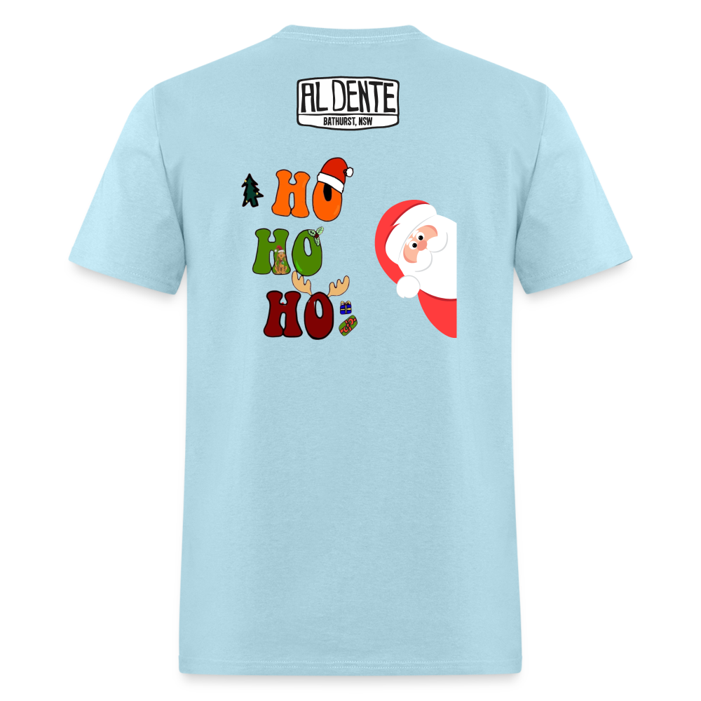 Christmas Ho ho ho - powder blue