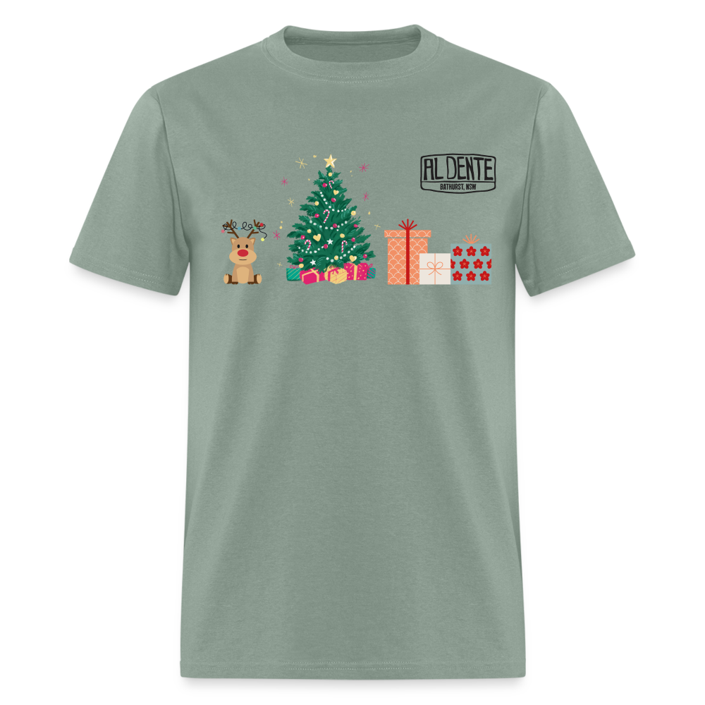 Al Dente Christmas Shirt - sage