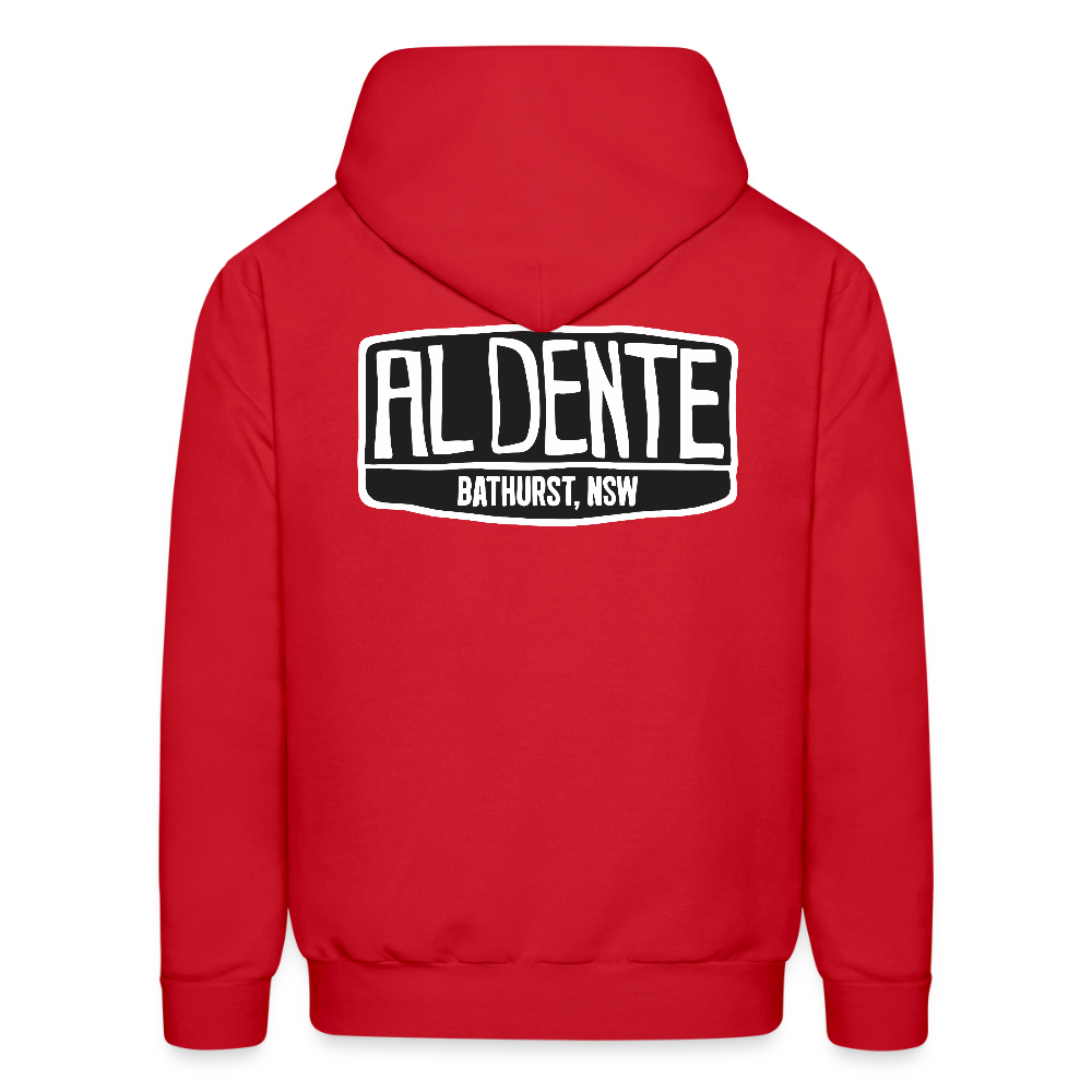 Al Dente's Hoodie - red