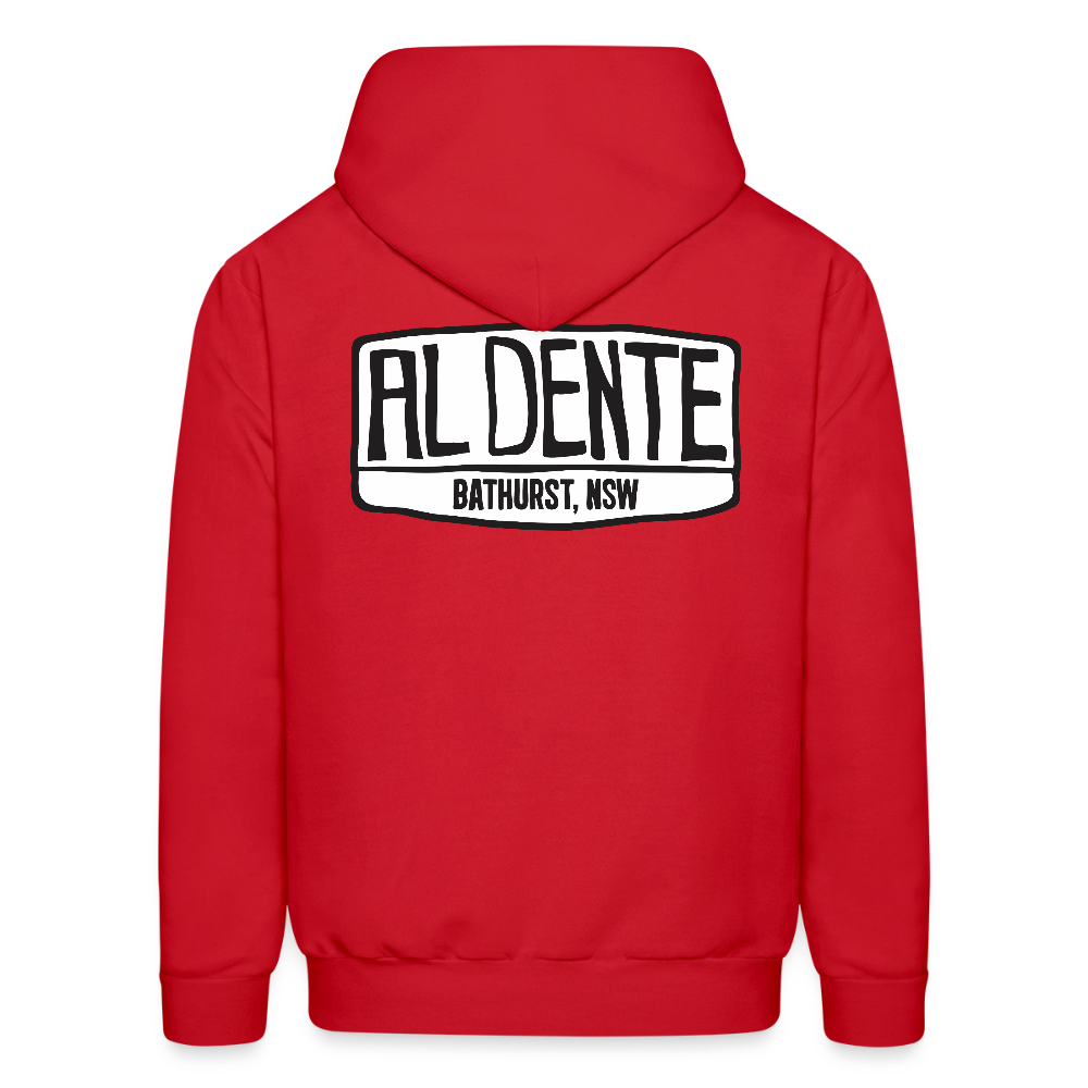 Al Dente's Hoodie - red