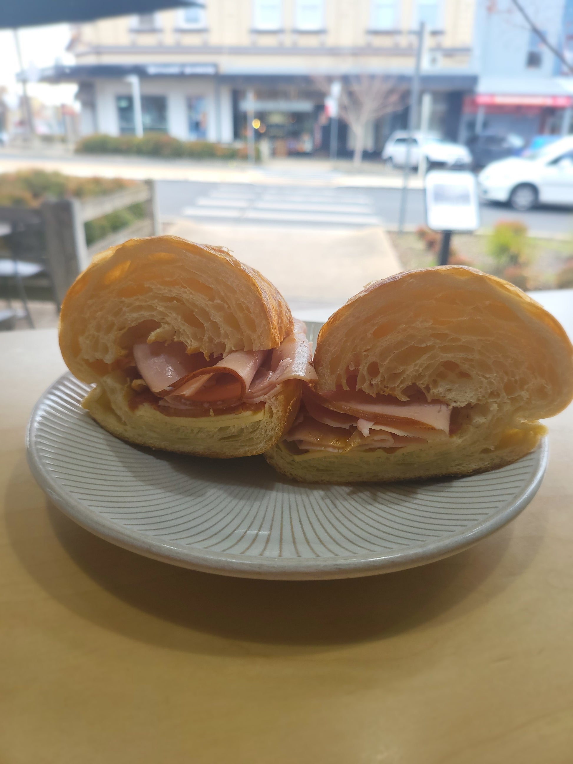 Ham Cheese Tomato Croissant