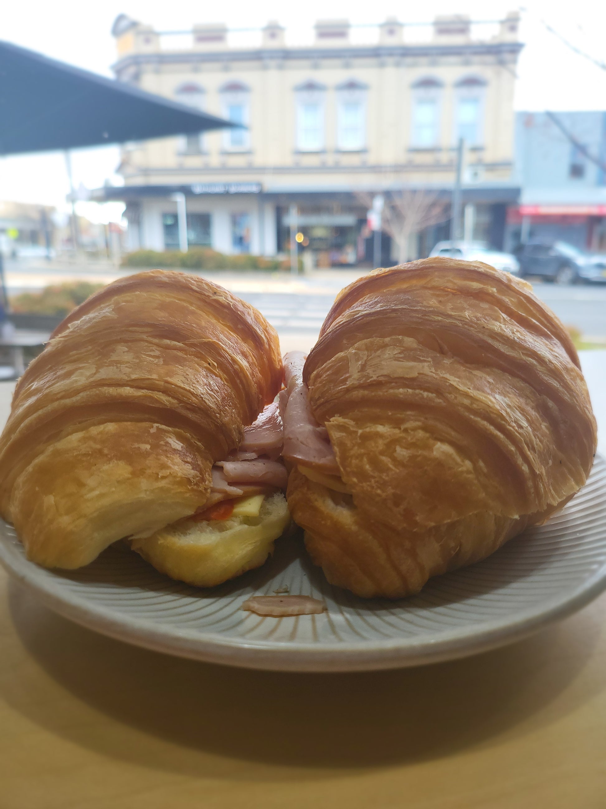 Ham Cheese Tomato Croissant