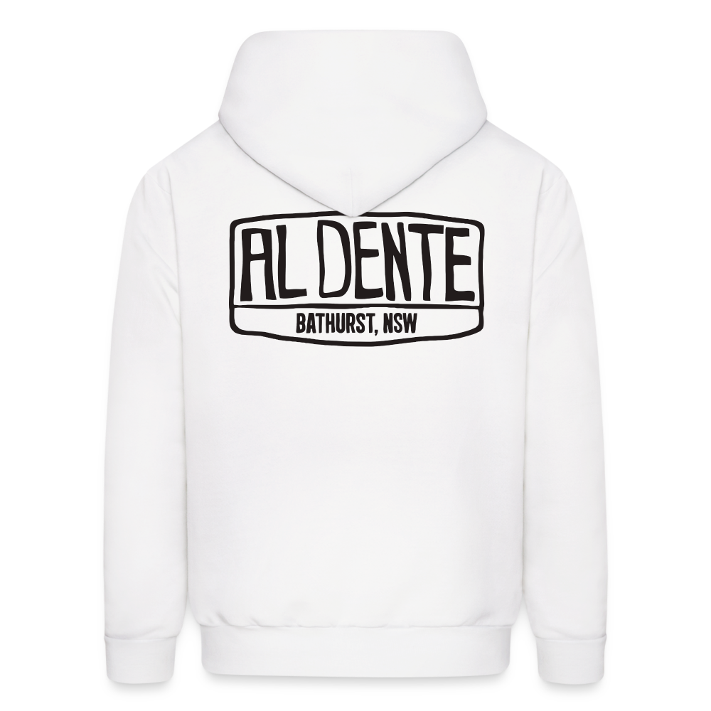 Al Dente's Hoodie - white