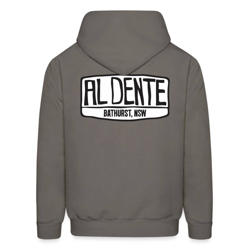 Al Dente's Hoodie - asphalt gray