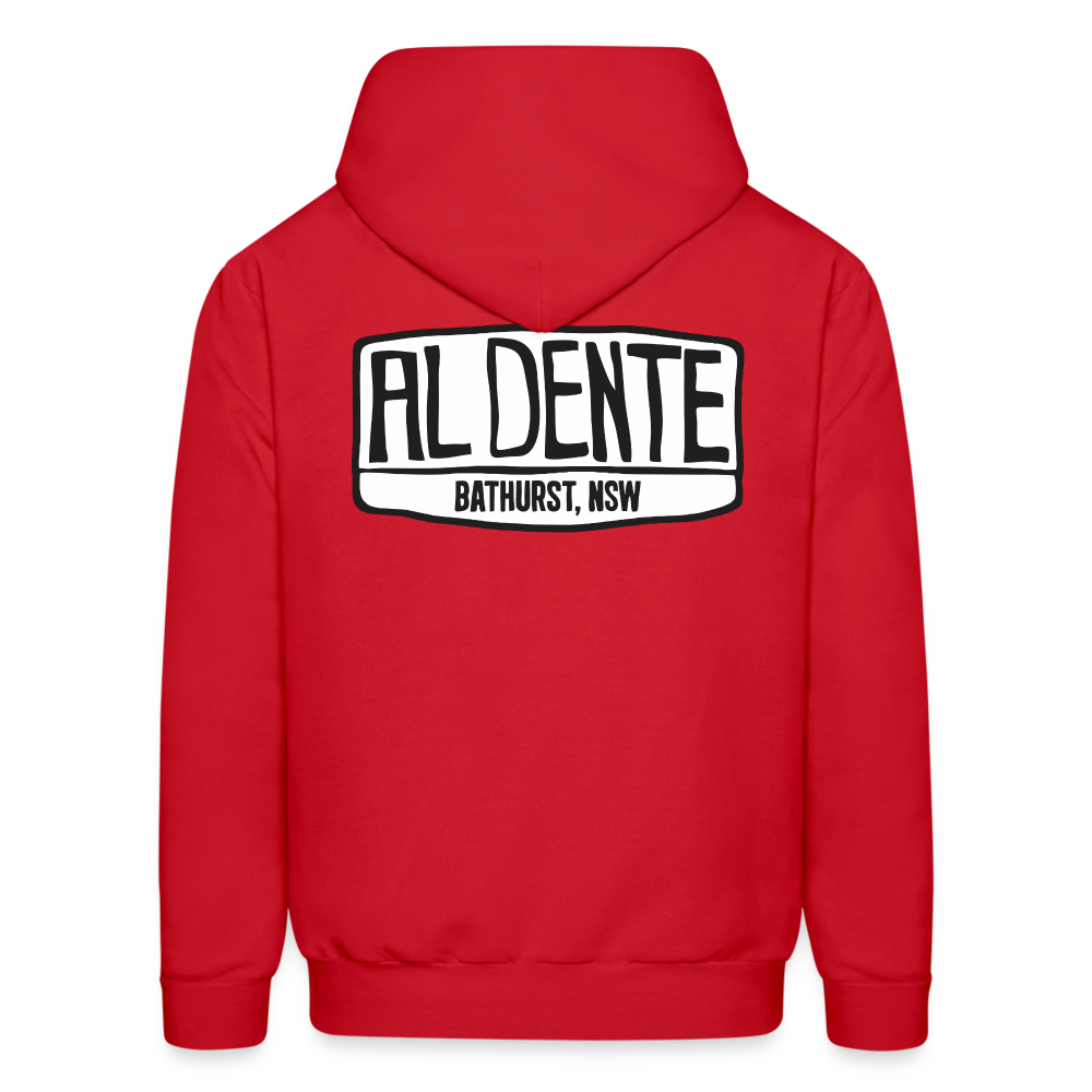 Al Dente's Hoodie - red