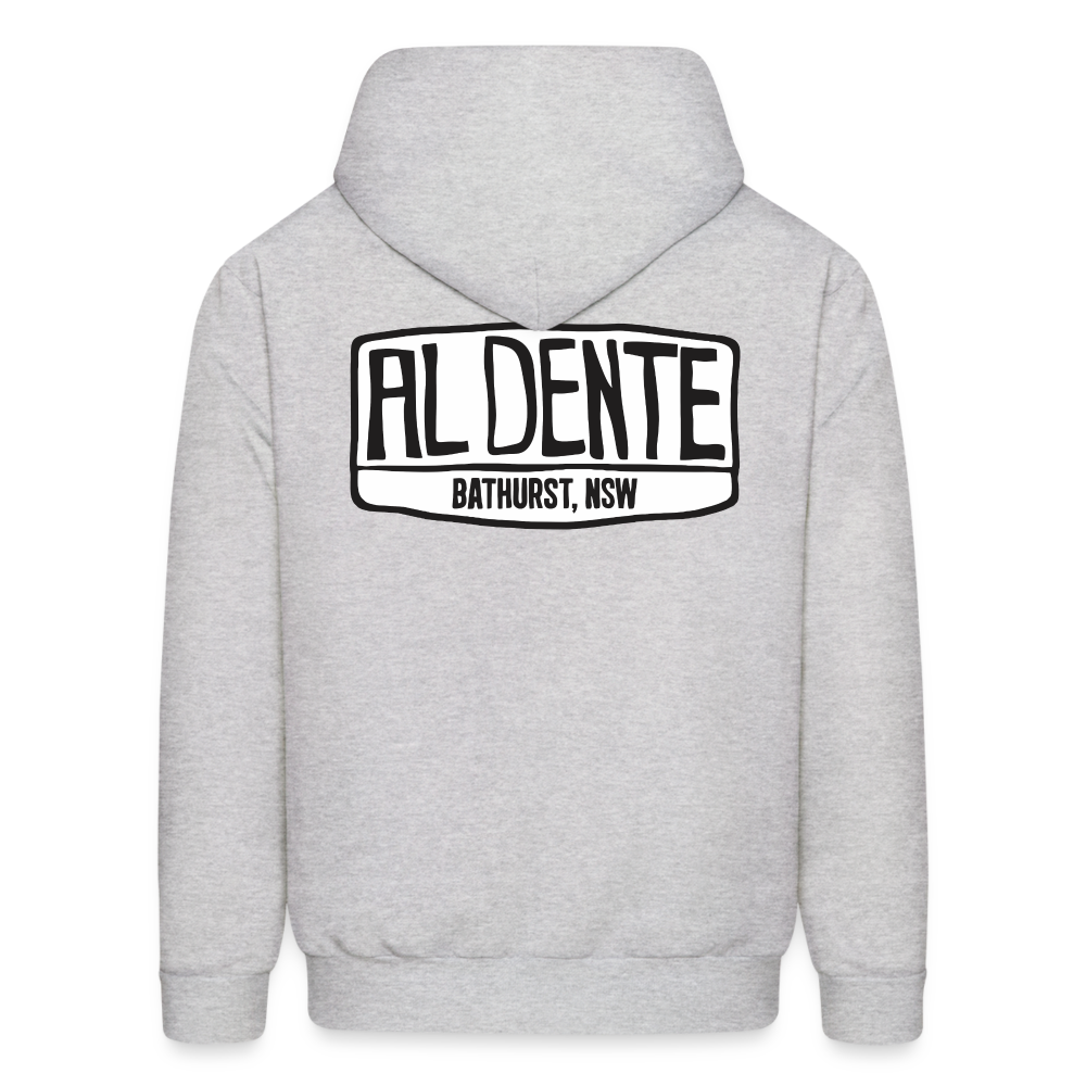 Al Dente's Hoodie - ash 