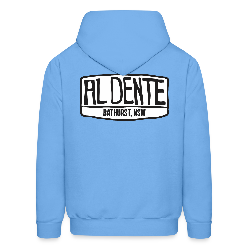 Al Dente's Hoodie - carolina blue