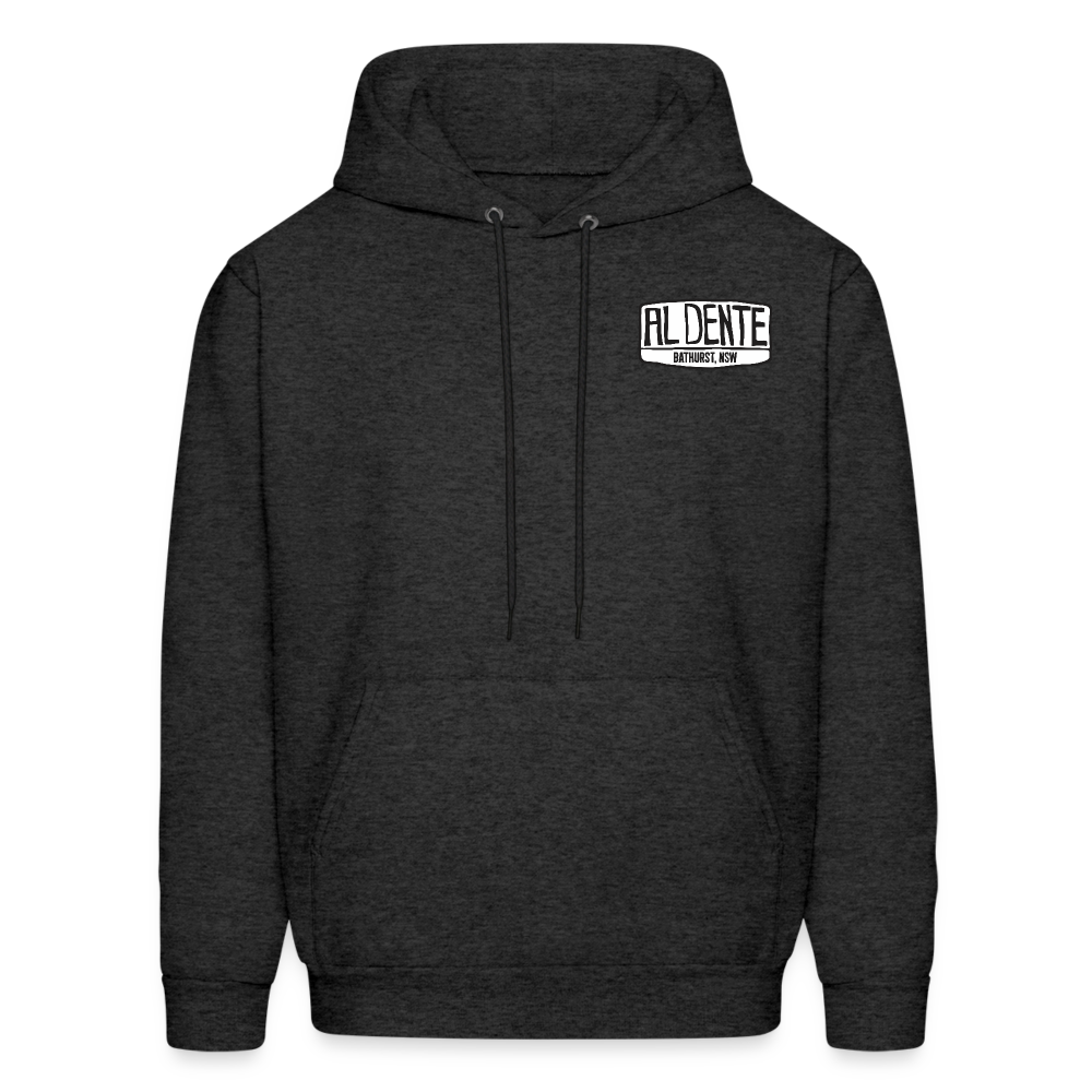 Al Dente's Hoodie - charcoal grey