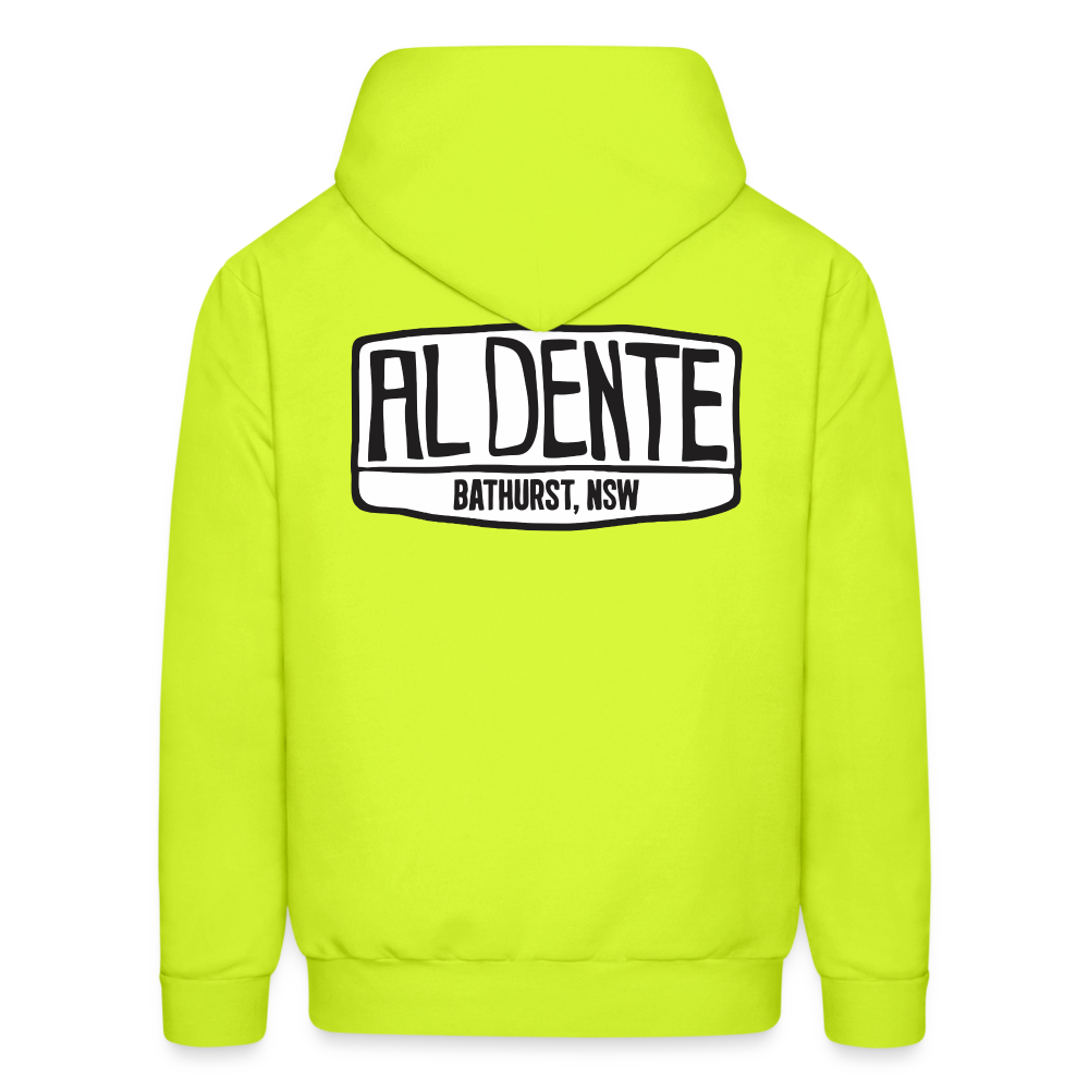 Al Dente's Hoodie - safety green