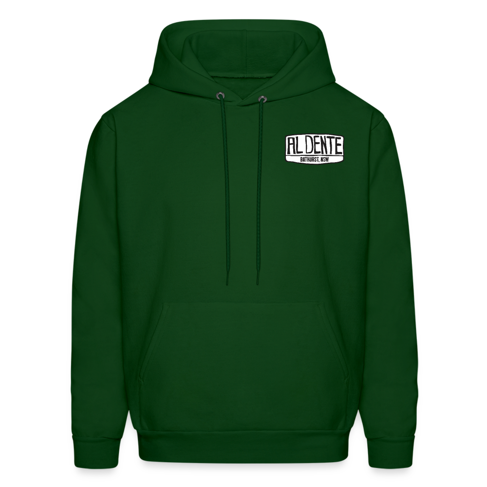 Al Dente's Hoodie - forest green