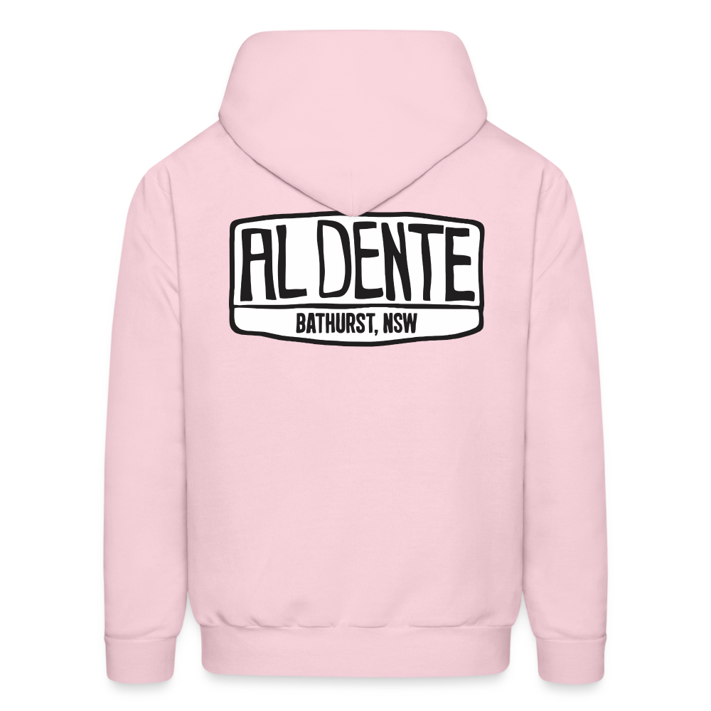 Al Dente's Hoodie - pale pink