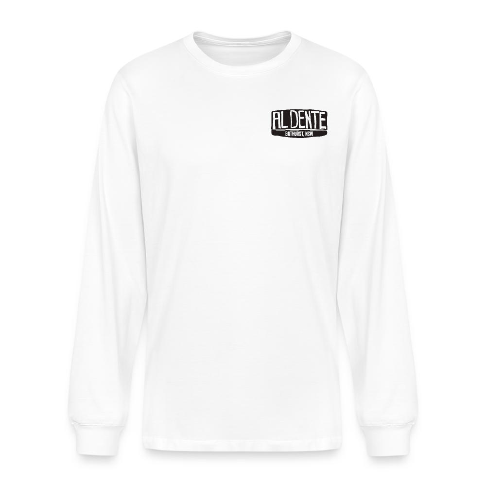 Al Dente Long Sleeve Shirt - white