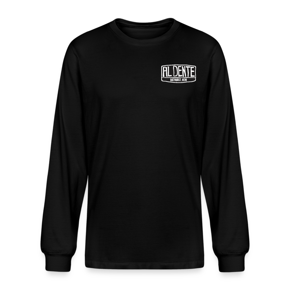 Al Dente Long Sleeve Shirt - black