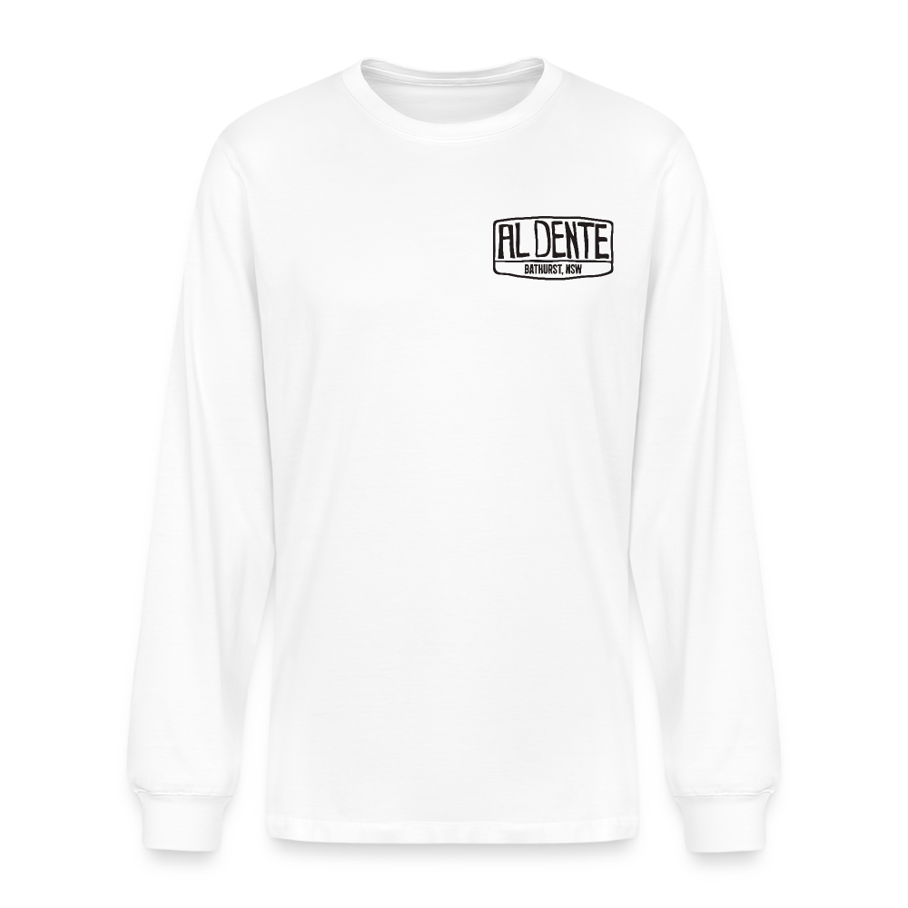 Al Dente Long Sleeve Shirt - white