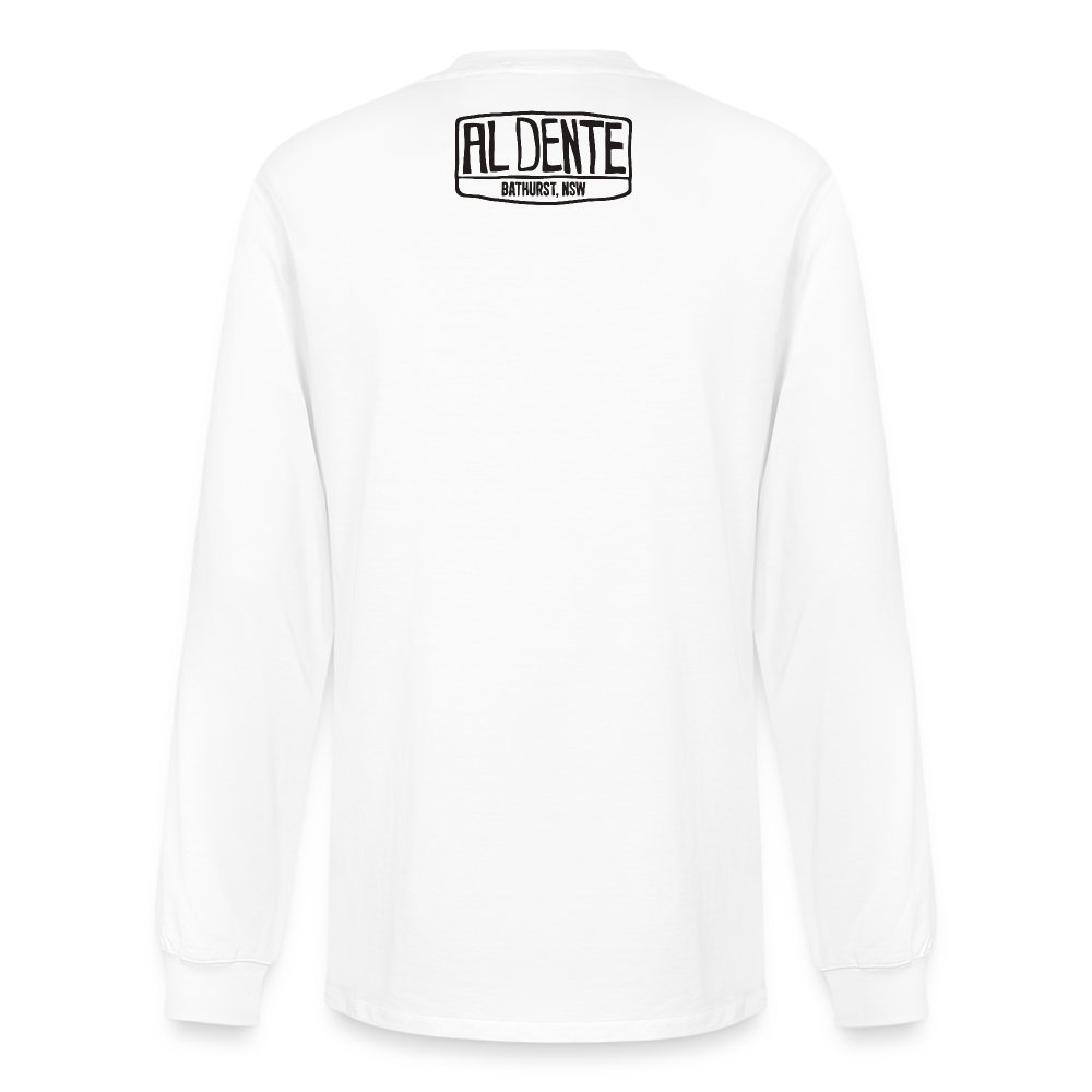 Al Dente Long Sleeve Shirt - white