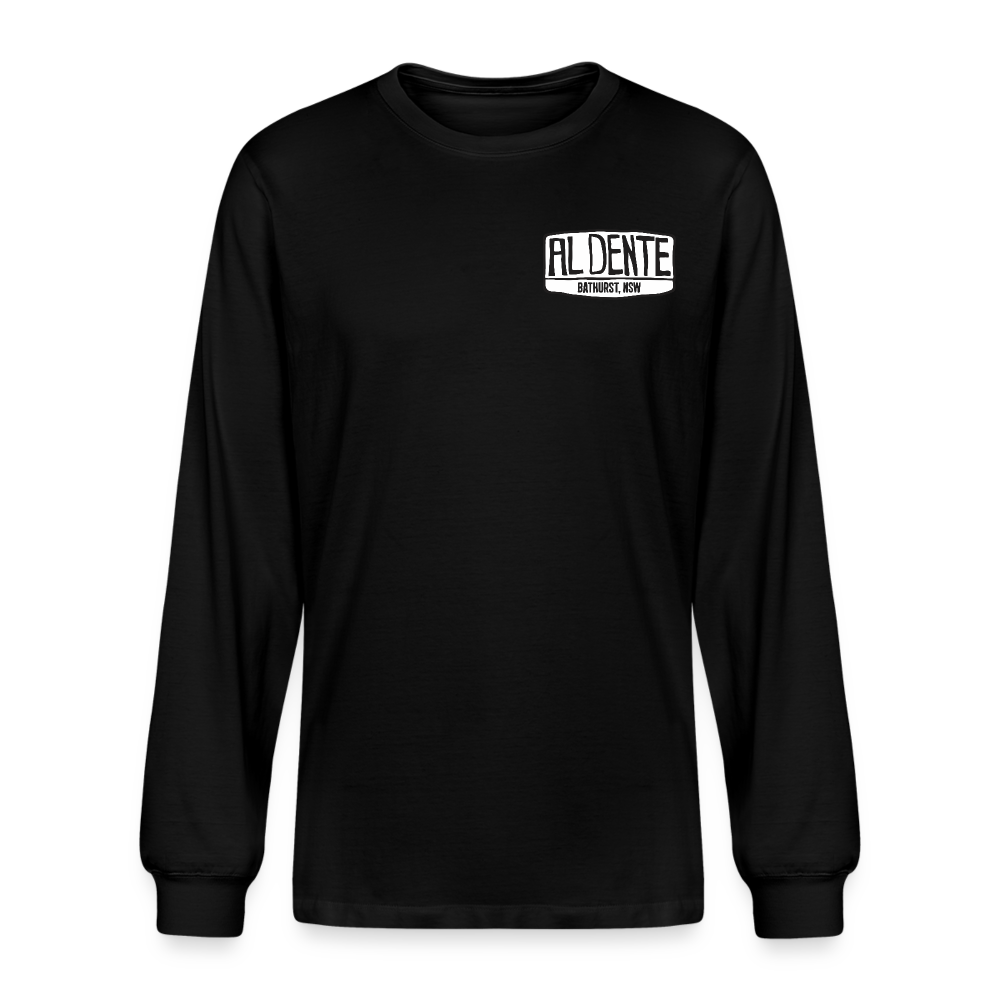 Al Dente Long Sleeve Shirt - black