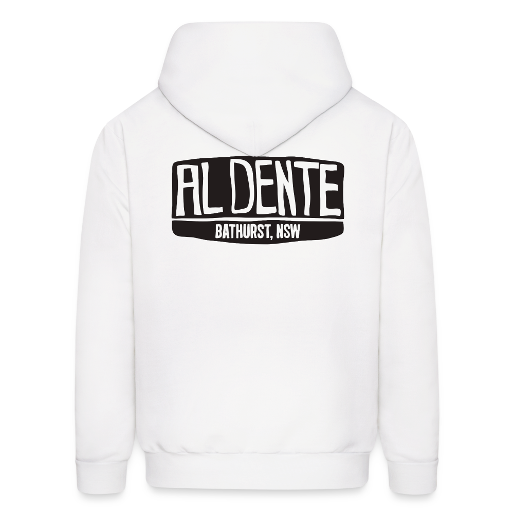 Al Dente's Hoodie - white