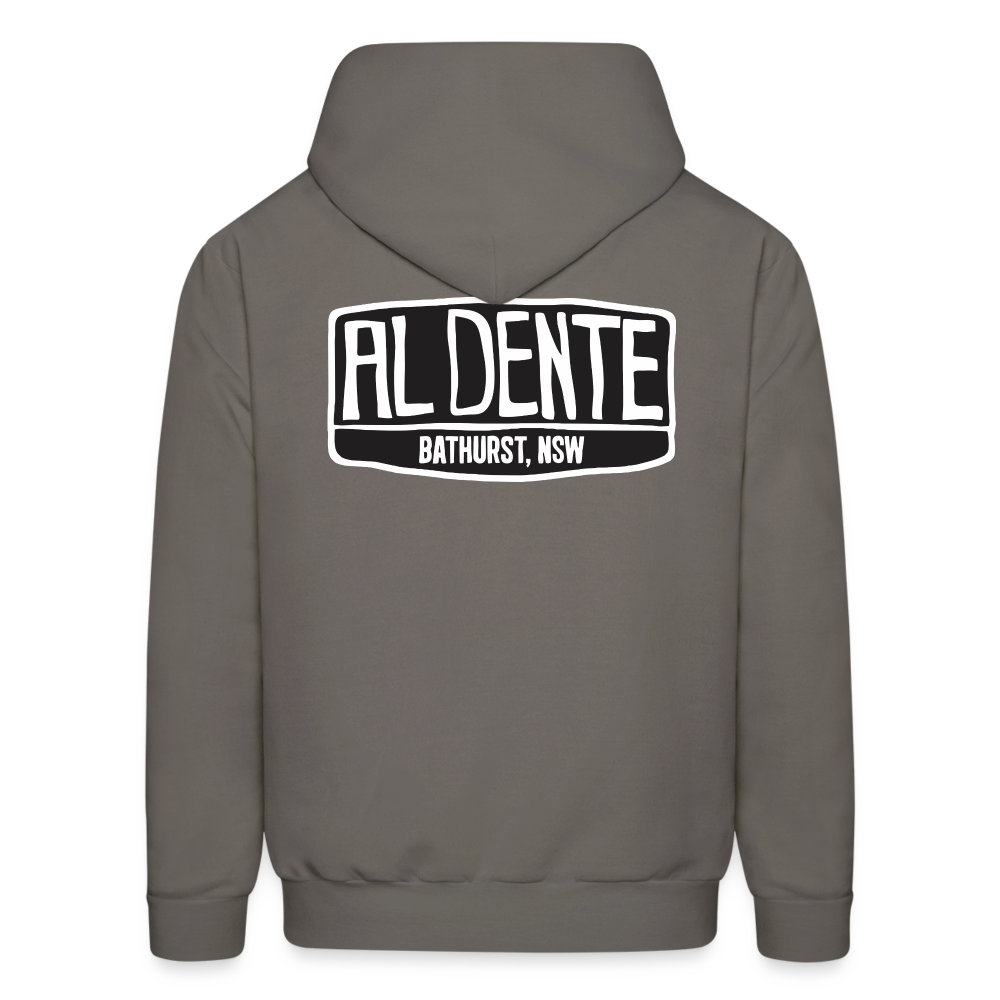 Al Dente's Hoodie - asphalt gray