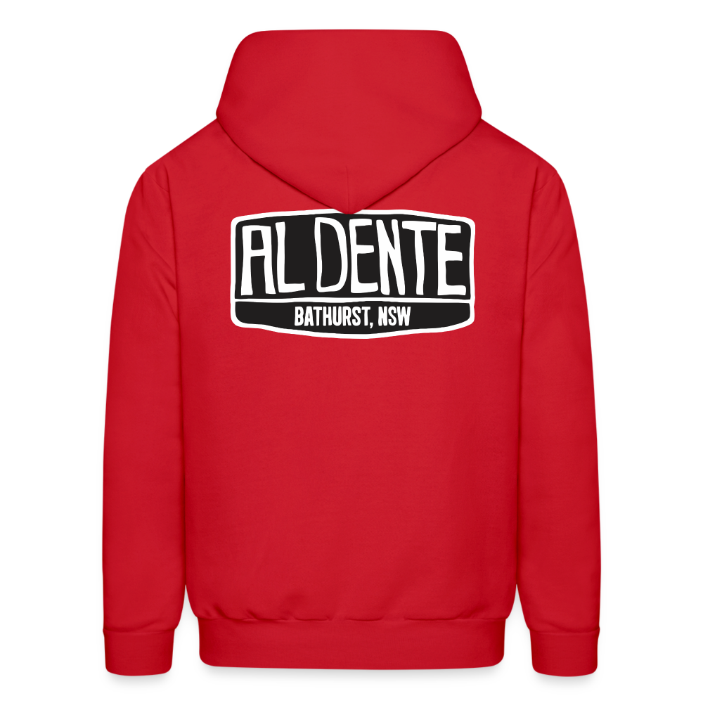 Al Dente's Hoodie - red