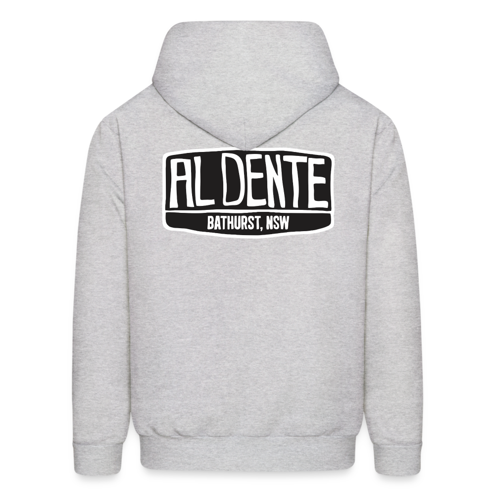 Al Dente's Hoodie - ash 