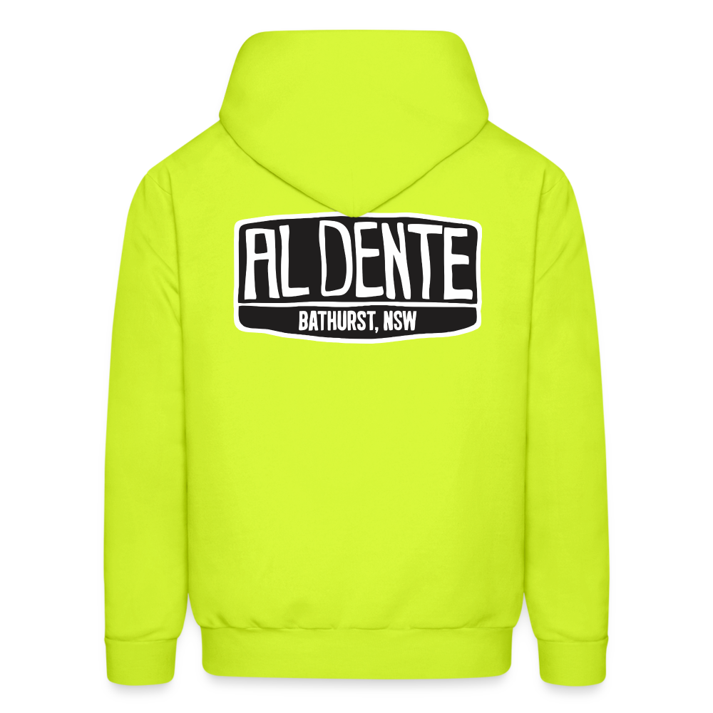 Al Dente's Hoodie - safety green