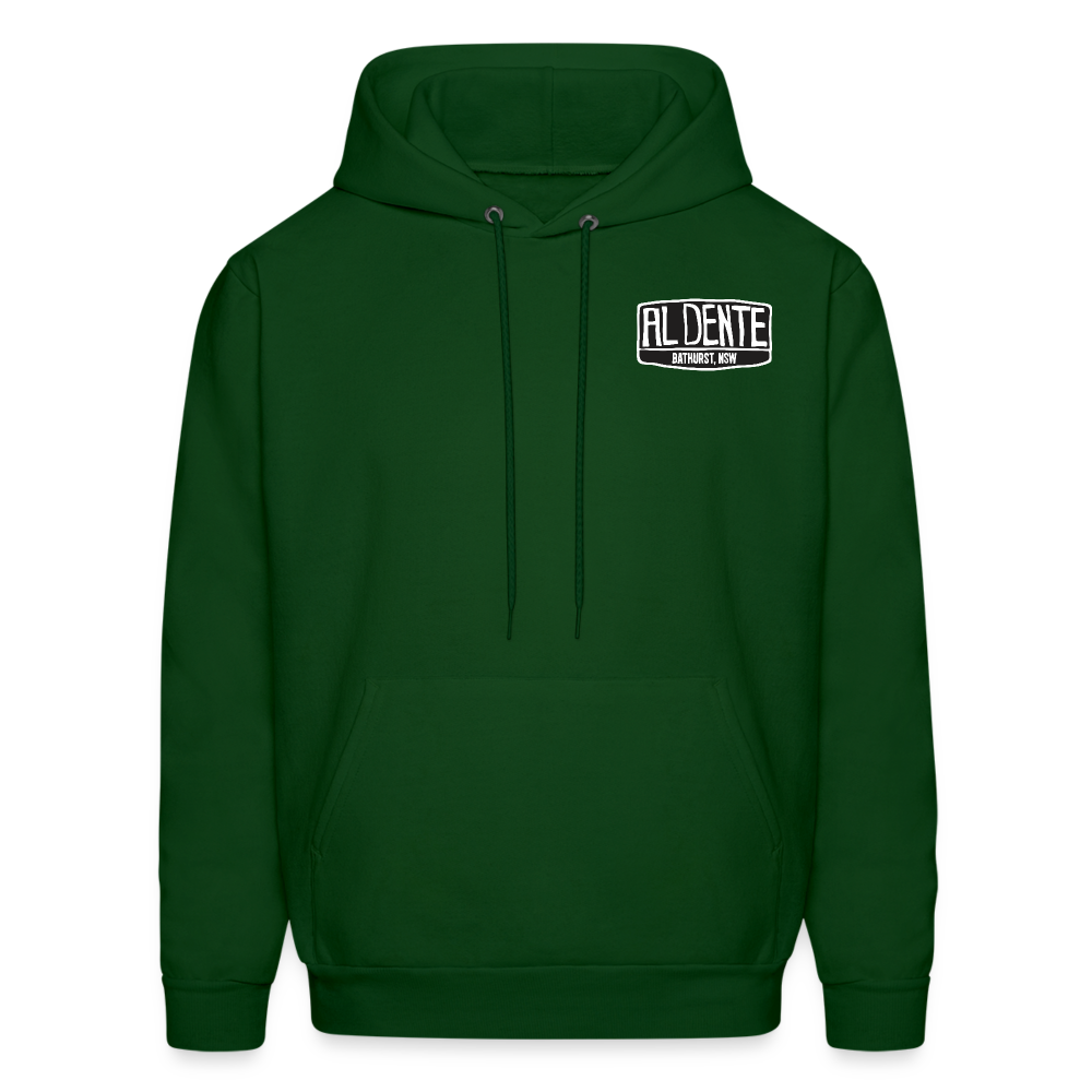 Al Dente's Hoodie - forest green