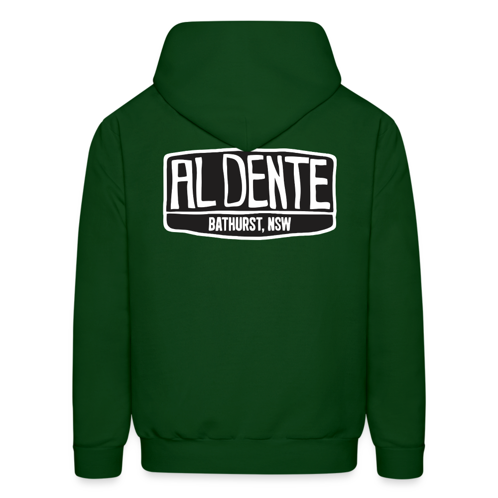 Al Dente's Hoodie - forest green