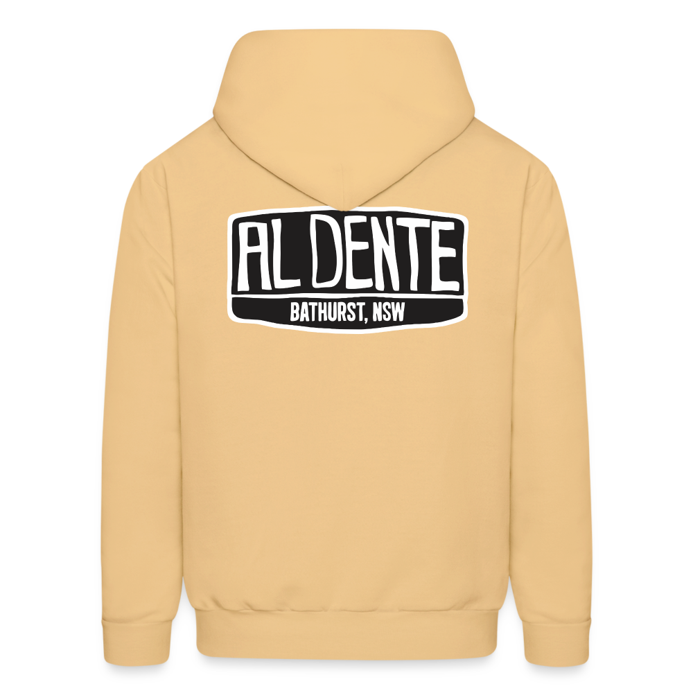 Al Dente's Hoodie - light yellow