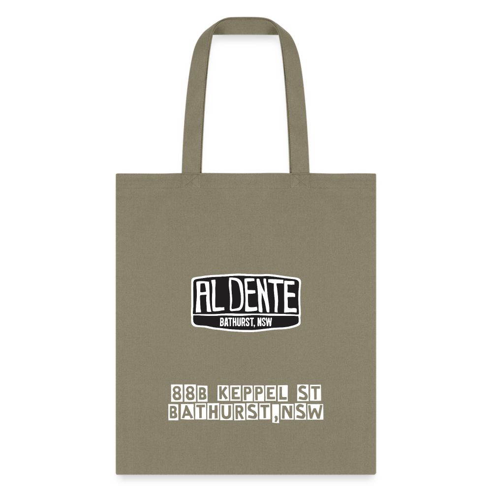 Al Dente Tote Bag - khaki