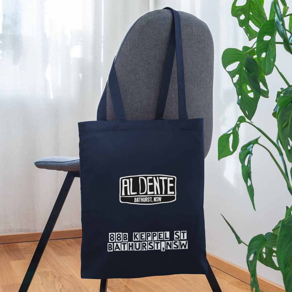 Al Dente Tote Bag - navy