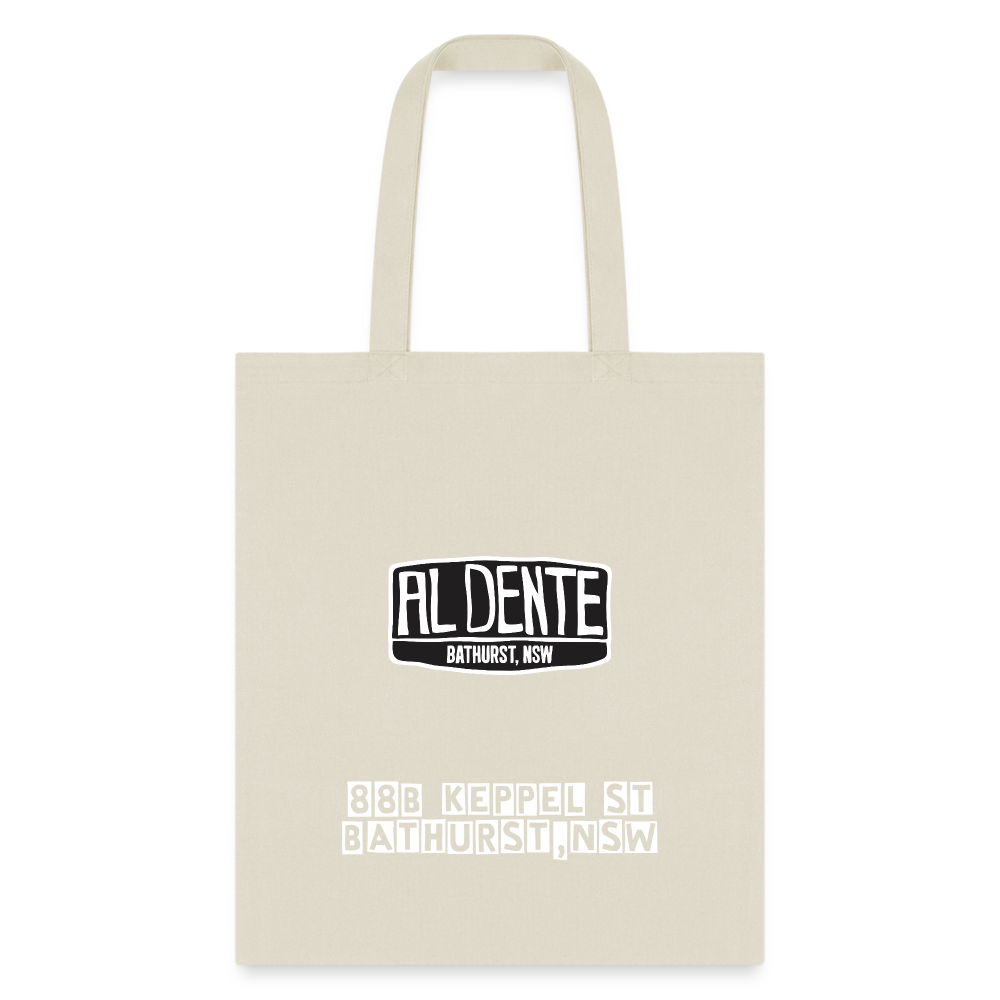 Al Dente Tote Bag - natural