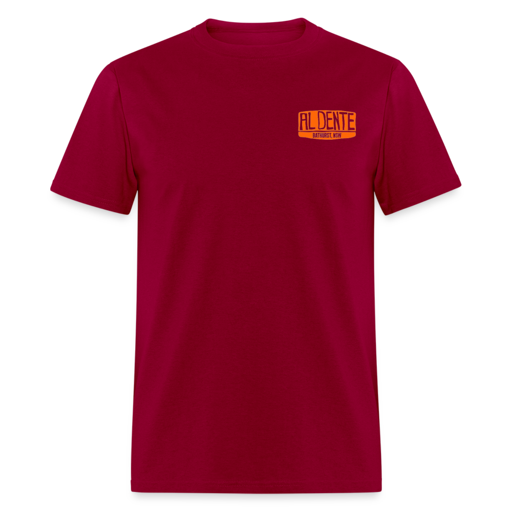 Al Dente Shirt - dark red