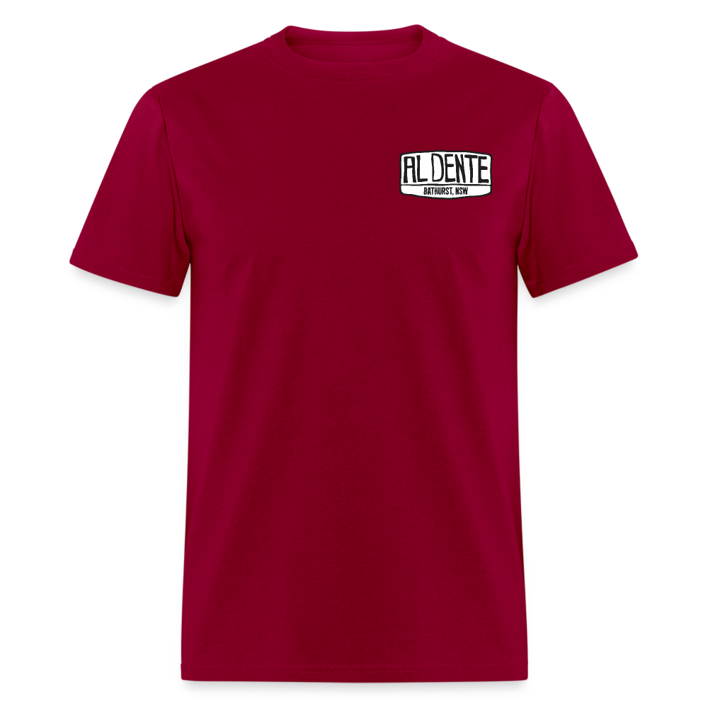 Al Dente Shirt - dark red