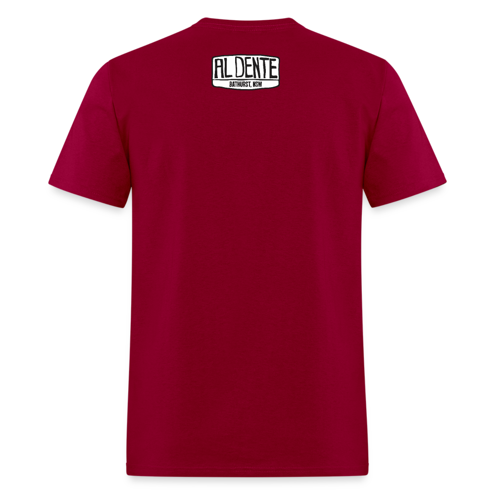 Al Dente Shirt - dark red